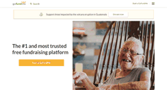 Desktop Screenshot of gofundme.com